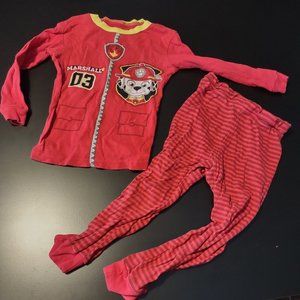 5T Paw Patrol Marshall Pajamas